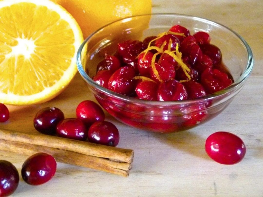 Orange and Red Wine Cranberry Sauce
