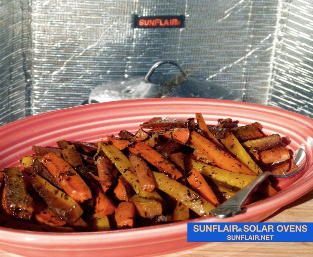 Carrots Roasted with Thyme and Parsley