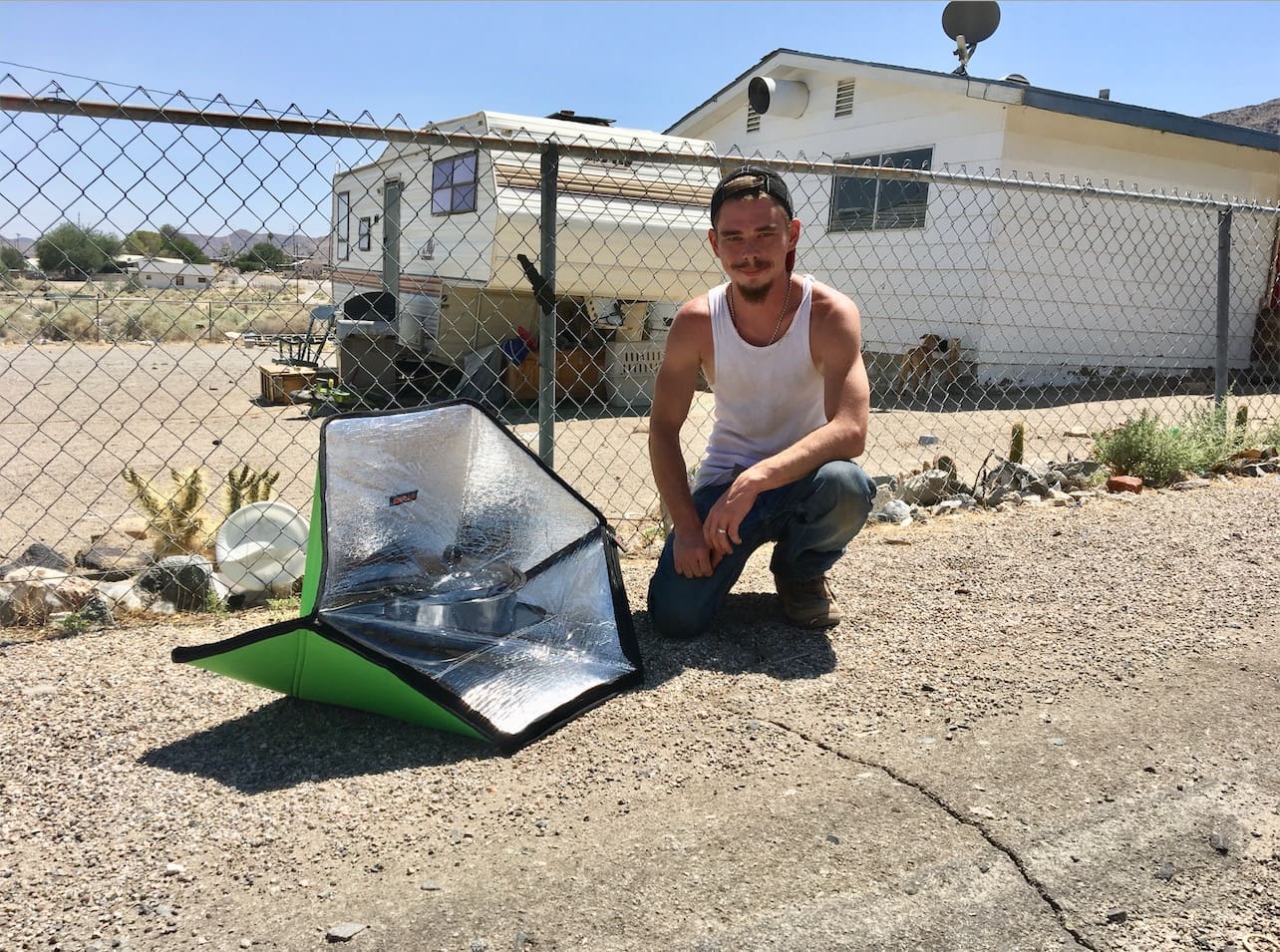 Oven Donations to Trona Quake Victims