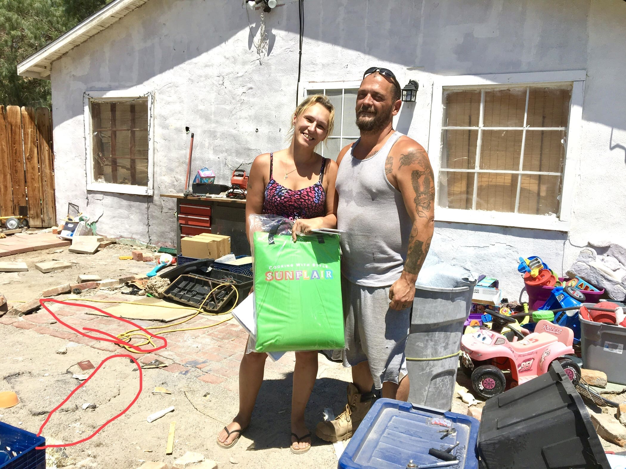 Sunflair® Donates Oven to Grateful Couple